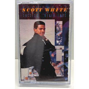 Scott White Success Never Ends Audio Cassette Tape 1988 Soul Funk